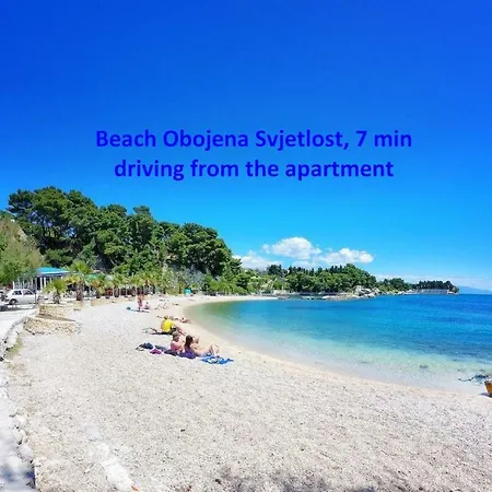 Leon-sara With Shaded Patio And Garden View * 스플리트